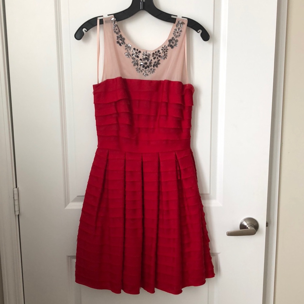 Red dress
